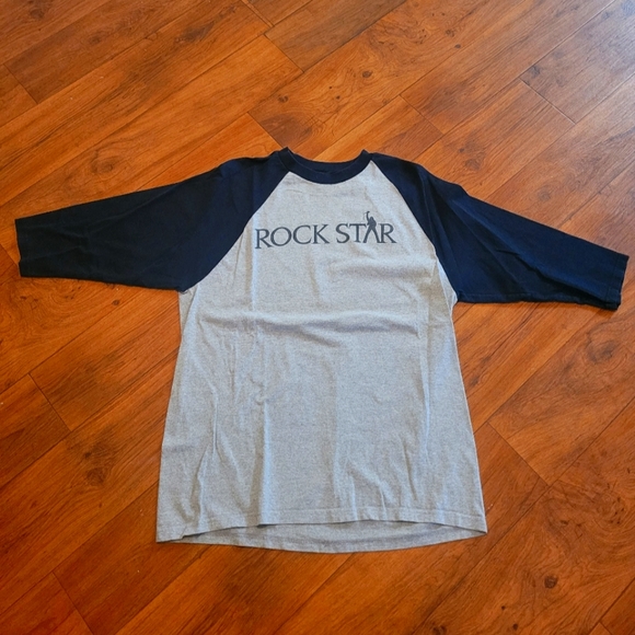 Shirts Vintage Mark Wahlberg Rockstar Movie Promo T Shirt Sz L Steel